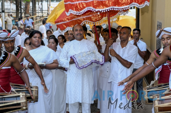 SLAF Commences 69th Anniversary Celebration with a “Pichcha Mal Pooja”