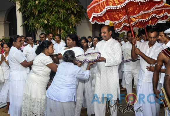 SLAF Commences 69th Anniversary Celebration with a “Pichcha Mal Pooja”