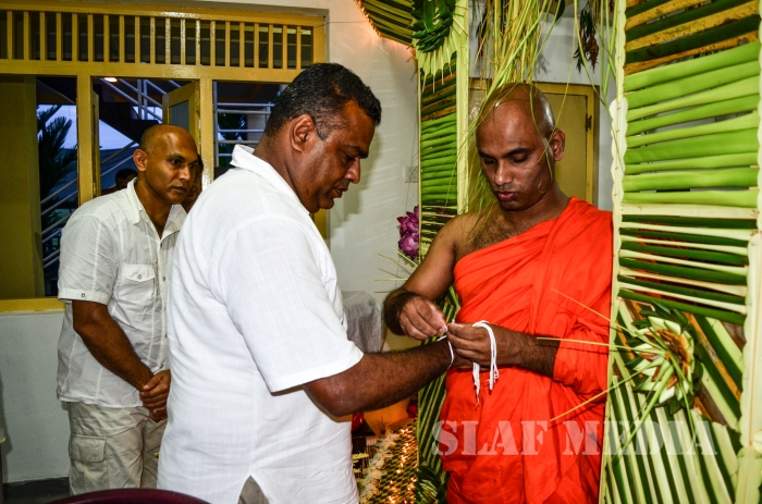 Pirthday Chanting Cermony at SLAF Station Katukurunda