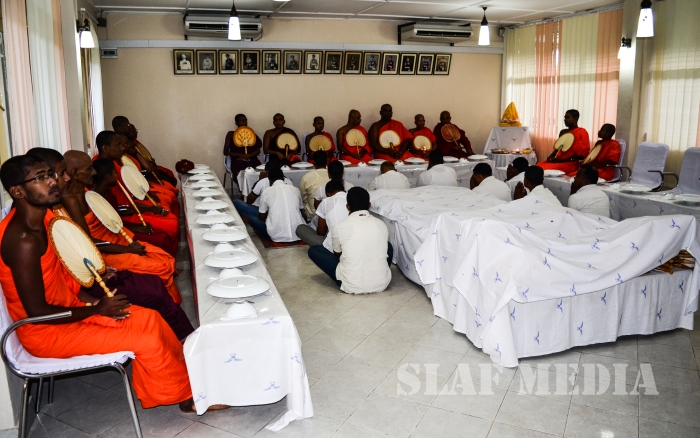 Pirthday Chanting Cermony at SLAF Station Katukurunda