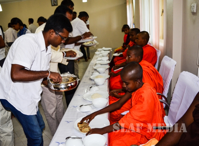 Pirthday Chanting Cermony at SLAF Station Katukurunda
