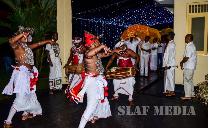 Pirthday Chanting Cermony at SLAF Station Katukurunda