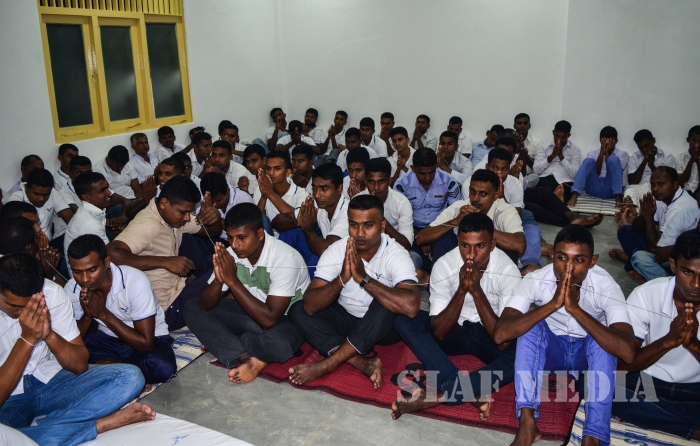 Pirthday Chanting Cermony at SLAF Station Katukurunda