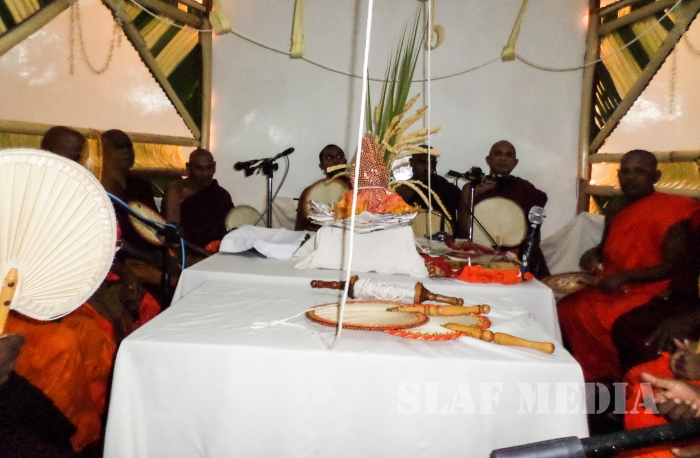 All Night Pirith Chanting Ceremony SLAF Station Morawewa