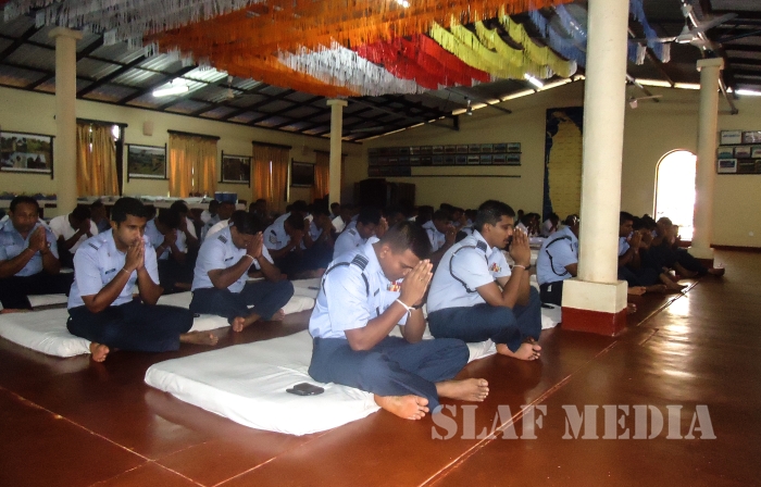 All Night Pirith Chanting Ceremony SLAF Station Morawewa