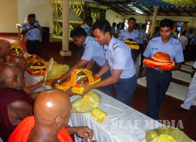 All Night Pirith Chanting Ceremony SLAF Station Morawewa