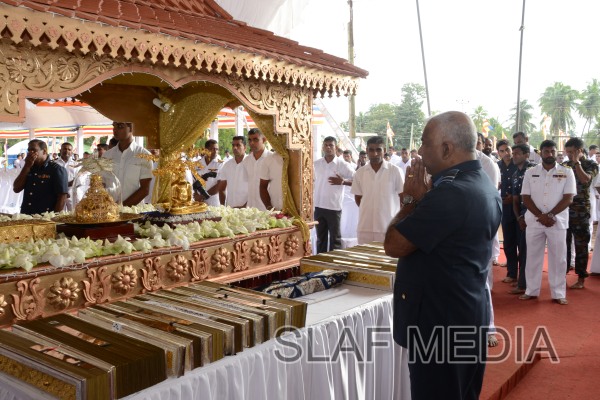 Placing of Sacred Relics in 'Sandahiru Seya'