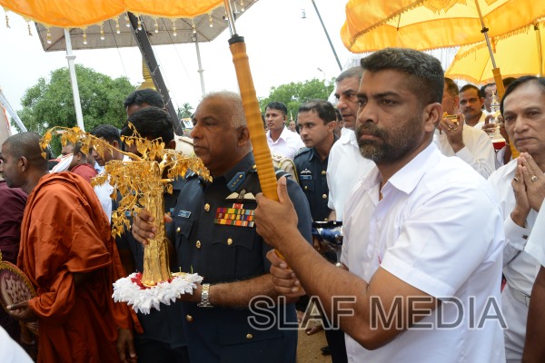 Placing of Sacred Relics in 'Sandahiru Seya'