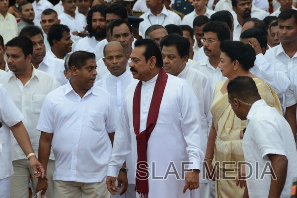 Placing of Sacred Relics in 'Sandahiru Seya'