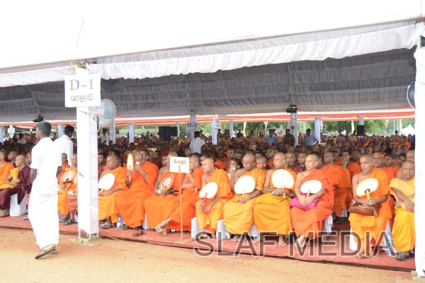 Placing of Sacred Relics in 'Sandahiru Seya'