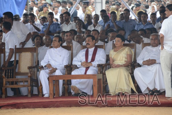 Placing of Sacred Relics in 'Sandahiru Seya'