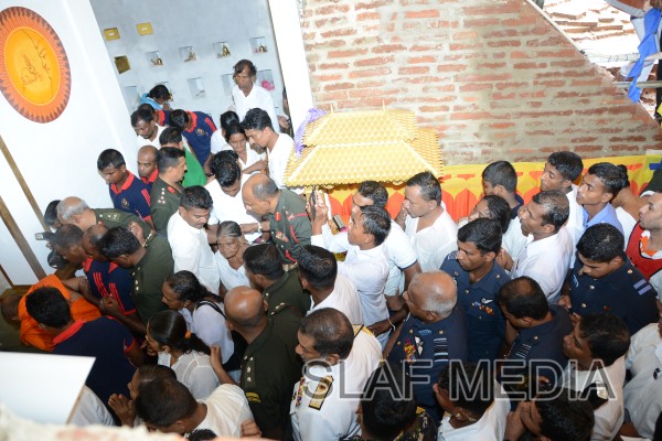 Placing of Sacred Relics in 'Sandahiru Seya'