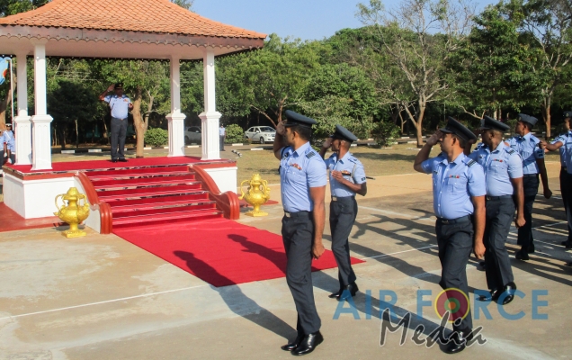 Change of Command at SLAF Station Palavi