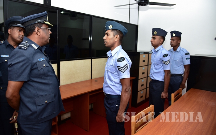 Annual Commander's Inspection of Sri Lanka Air Force Station, Palaly