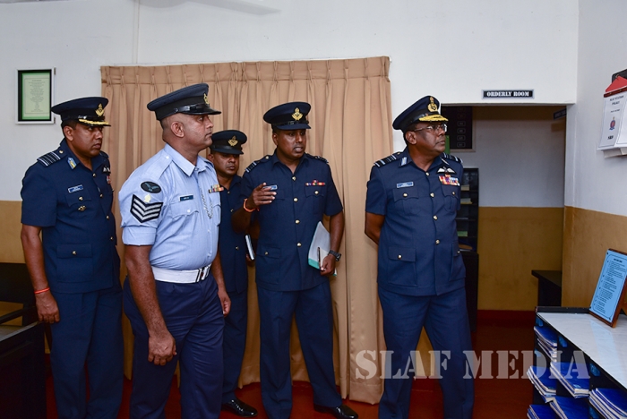 Annual Commander's Inspection of Sri Lanka Air Force Station, Palaly