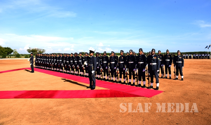 Annual Commander's Inspection of Sri Lanka Air Force Station, Palaly