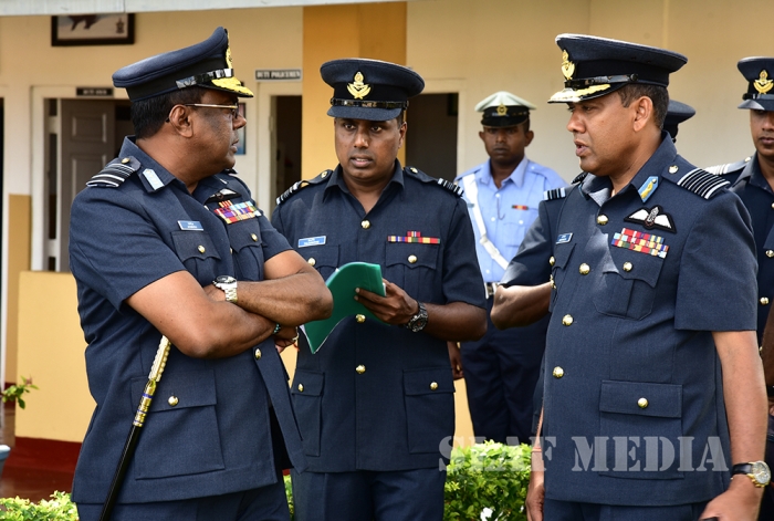 Annual Commander's Inspection of Sri Lanka Air Force Station, Palaly