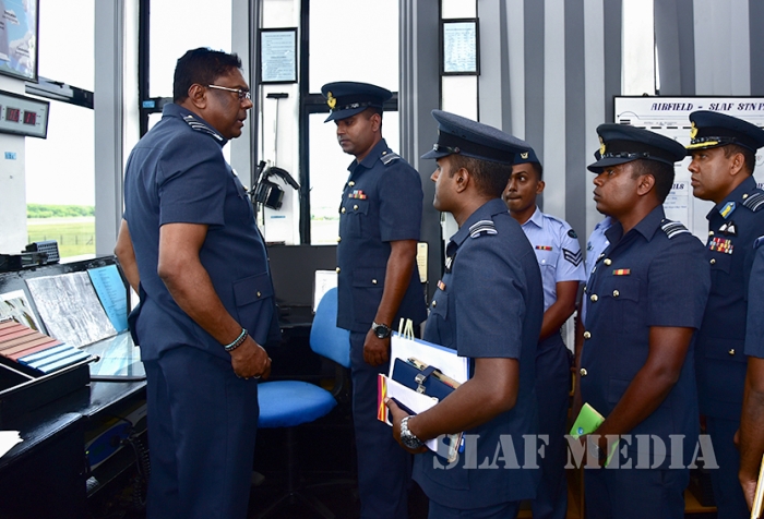 Annual Commander's Inspection of Sri Lanka Air Force Station, Palaly
