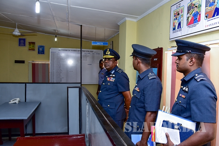 Annual Commander's Inspection of Sri Lanka Air Force Station, Palaly