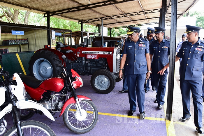 Annual Commander's Inspection of Sri Lanka Air Force Station, Palaly