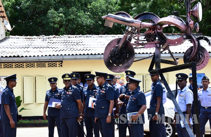 Annual Commander's Inspection of Sri Lanka Air Force Station, Palaly