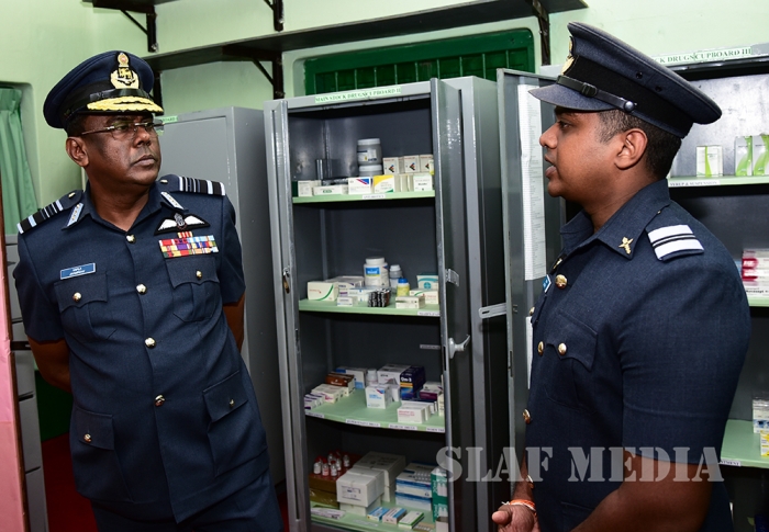 Annual Commander's Inspection of Sri Lanka Air Force Station, Palaly