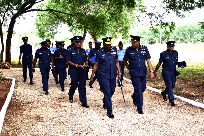 Annual Commander's Inspection of Sri Lanka Air Force Station, Palaly