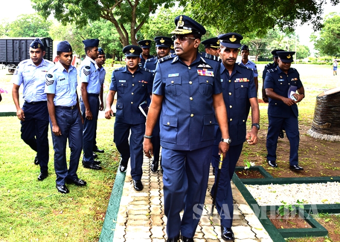 Annual Commander's Inspection of Sri Lanka Air Force Station, Palaly