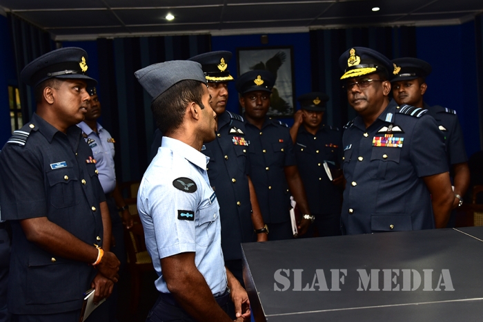 Annual Commander's Inspection of Sri Lanka Air Force Station, Palaly