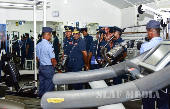 Annual Commander's Inspection of Sri Lanka Air Force Station, Palaly