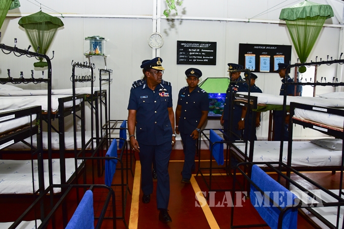 Annual Commander's Inspection of Sri Lanka Air Force Station, Palaly