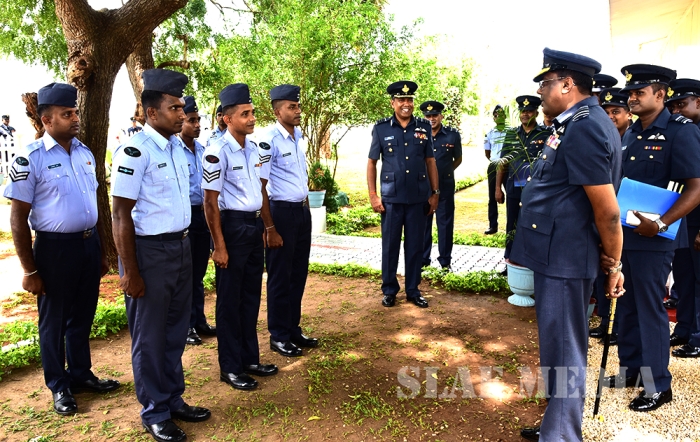 Annual Commander's Inspection of Sri Lanka Air Force Station, Palaly
