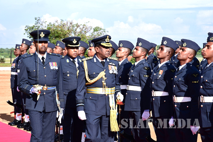 Annual Commander's Inspection of Sri Lanka Air Force Station, Palaly
