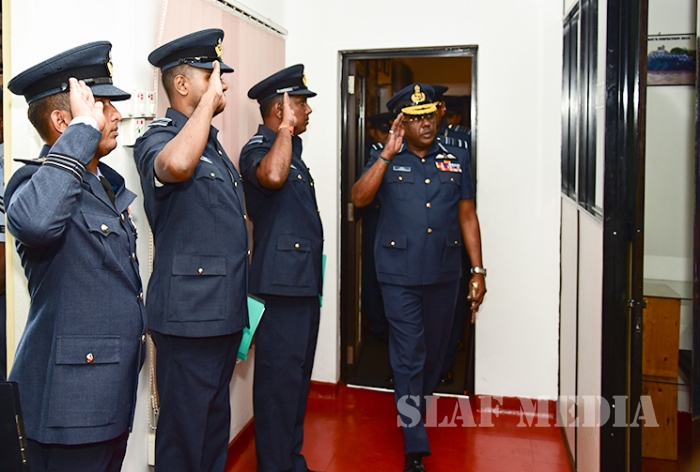 Annual Commander's Inspection of Sri Lanka Air Force Station, Palaly