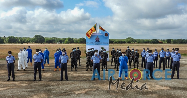 100 Civilians Quarantined at the SLAF Quarantine Centre at Palaly Leave for Homes