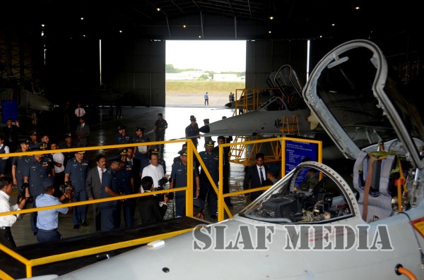 President Visits the Sri Lanka Air Force