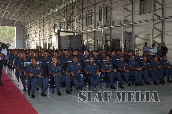 President Visits the Sri Lanka Air Force