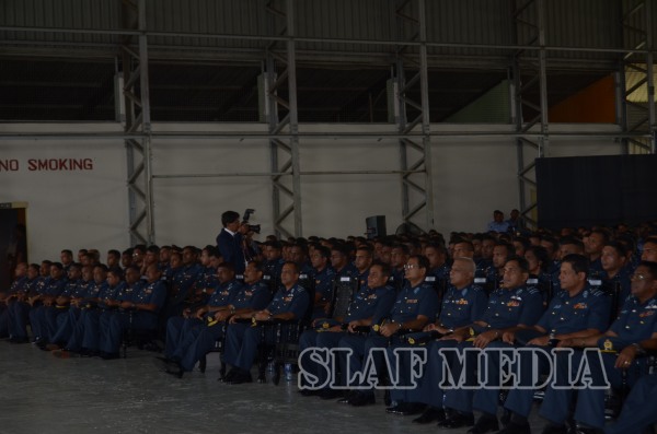 President Visits the Sri Lanka Air Force