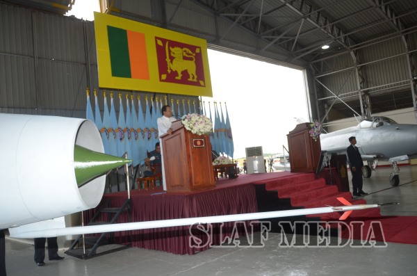 President Visits the Sri Lanka Air Force