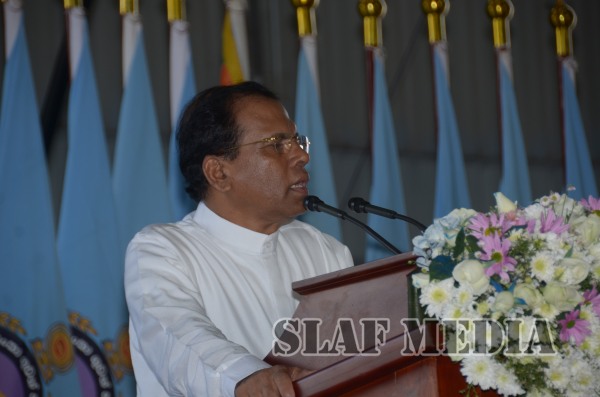 President Visits the Sri Lanka Air Force