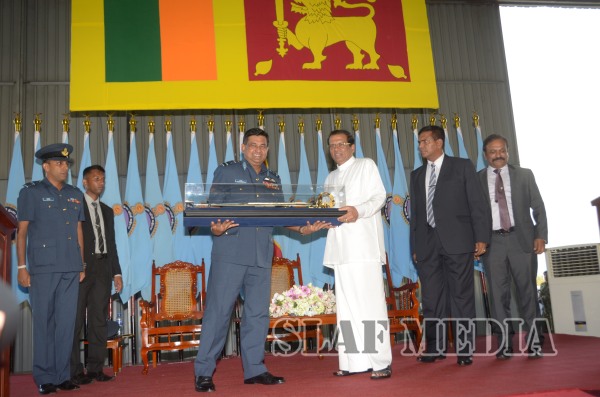 President Visits the Sri Lanka Air Force