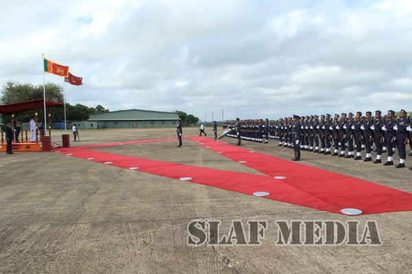 President Visits the Sri Lanka Air Force