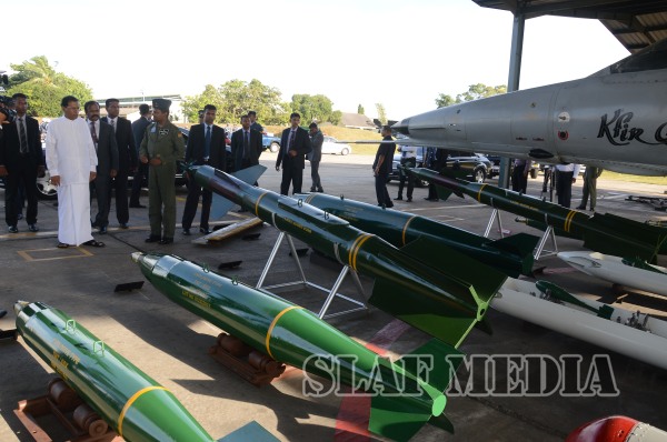President Visits the Sri Lanka Air Force