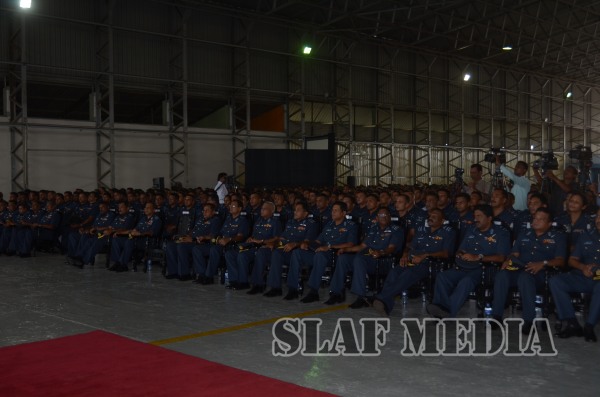 President Visits the Sri Lanka Air Force