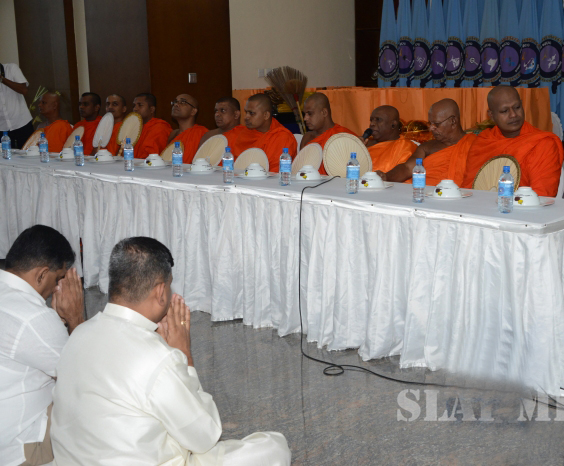 All Night Pirith Chanting and Alms Giving at Air Force Headquarters