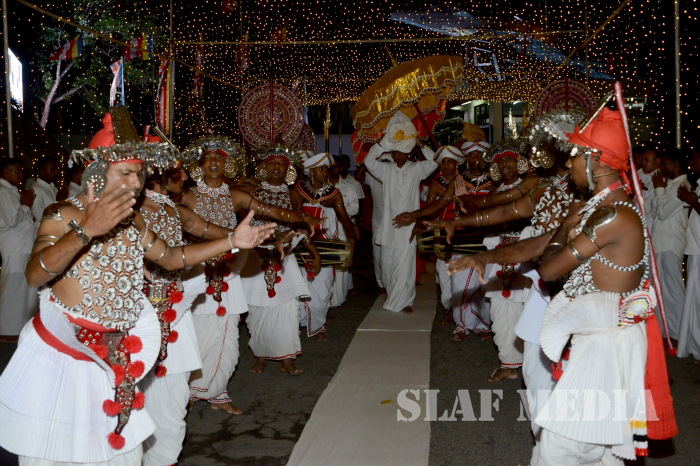 All Night Pirith Chanting and Alms Giving at Air Force Headquarters