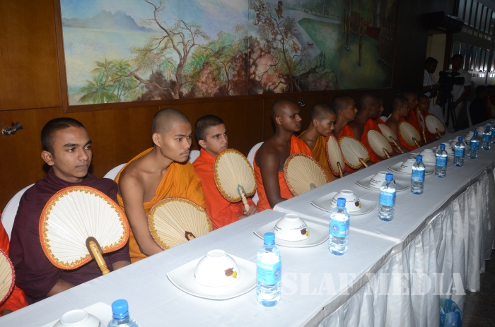 All Night Pirith Chanting and Alms Giving at Air Force Headquarters