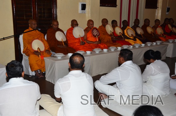 Pirith Ceremony at SLAF Base Katunayake