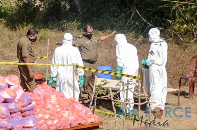 SLAF Continues to Provide Quarantine Facilities to 580 Passengers Returning to the Island