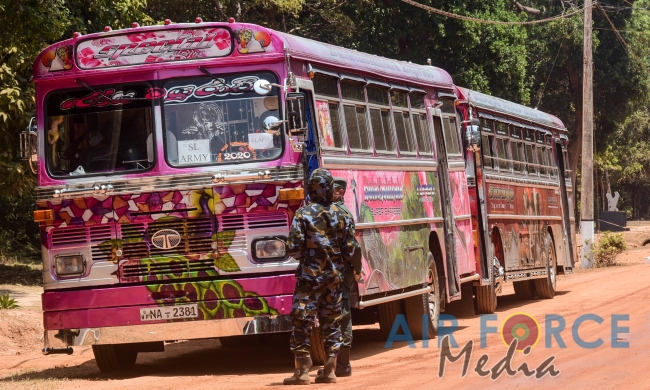 SLAF Continues to Provide Quarantine Facilities to 580 Passengers Returning to the Island